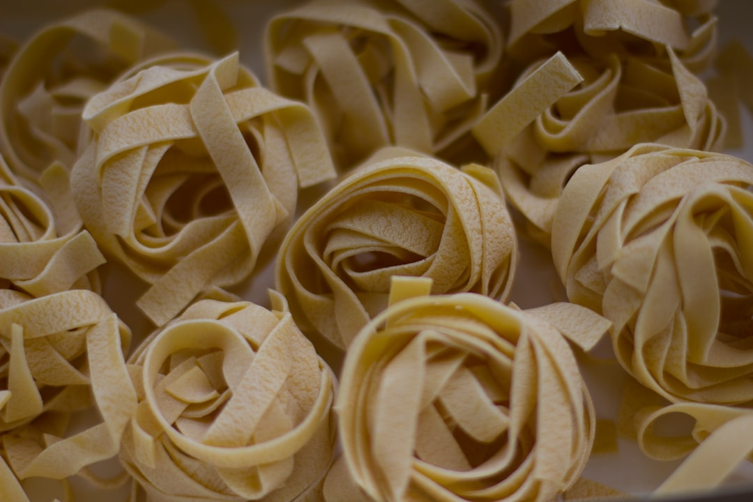 Photo pasta, filling